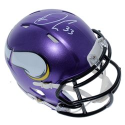 Dalvin Cook Signed Minnesota Vikings Speed Mini Helmet (JSA COA)