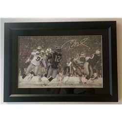 Tom Brady Signed New England Patriots 23x28 Custom Framed Diebond Plexiglass Display (Steiner COA)
