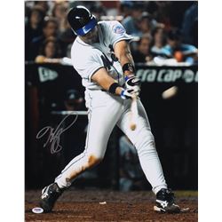 Mike Piazza Signed New York Mets 16x20 Photo (PSA COA)