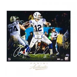 Andrew Luck Signed Indianapolis Colts 16x20 LE Photo (Panini COA)