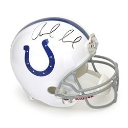 Andrew Luck Signed Indianapolis Colts Full-Size Helmet (Panini COA)