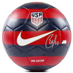 Christian Pulisic Signed Nike 2018 USA Prestige Soccer Ball (Panini COA)