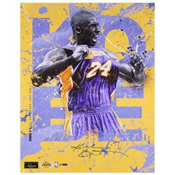 Kobe Bryant Signed Los Angeles Lakers 20x24 LE Photo (Panini COA)