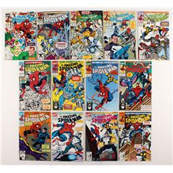 Consecutive Lot of (13) 1991-92 "The Amazing Spider-Man" Marvel Comic Books with #348-#360