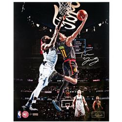Trae Young Signed Atlanta Hawks 16x20 LE Photo (Panini COA)