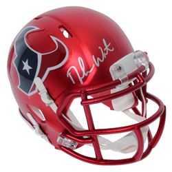 Deshaun Watson Signed Houston Texans Blaze Speed Mini-Helmet (Beckett COA)