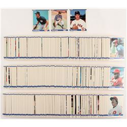 Complete Set of (792) Baseball Cards with 1984 Fleer  1984 Fleer Update Near Complete Set of (132) B