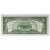 Image 2 : 1934 $5.00 KANSAS CITY "MULE" FEDERAL RESERVE NOTE