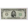 Image 1 : 1934-A $5.00 BOSTON FEDERAL RESERVE NOTE