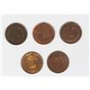 Image 2 : (5) INDIAN HEAD CENTS