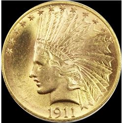 1911 $10.00 GOLD INDIAN