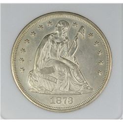1873 SEATED DOLLAR