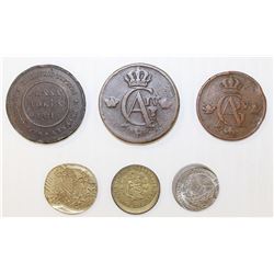 LOT OF FOREIGN COINS