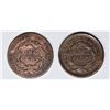Image 2 : 1824 AND 1852 U.S LARGE CENTS