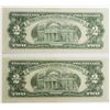 Image 2 : 2 PCS. 1963 $2.00 STAR NOTES