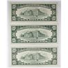 Image 2 : THREE PCS. GEM UNC $10.00 FEDERAL RESERVE NOTES: