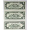 Image 2 : 3 PCS. GEM UNC 1985 $10.00 FEDERAL RESERVE NOTES: