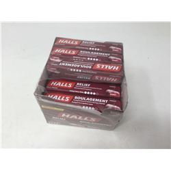 Lot of Halls Relief Cherry