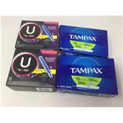 Lot of Assorted Tampons