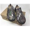 Image 1 : Red Head Camo Tracker Scuff- Mens 11M (Small Hole in top seam Right shoe)