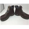 Image 2 : Red Head 6 inch Tracker Leather Boot 10.5W (right boot is missing metal eyelet)