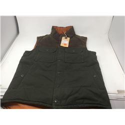 Red Head Vest- Small (missing a snap)
