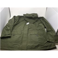 Ladies Natural Reflections Coat with Black Fuzzy Lining