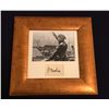 HISTORICAL: BENITO MUSSOLINI (1883-1945). Autograph professionally framed.