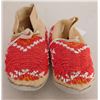 Sioux Beaded Childs Moccasins