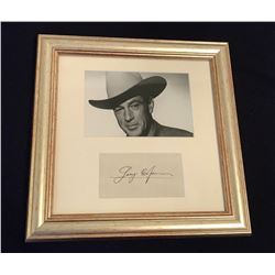 GARY COOPER (1901-1961).