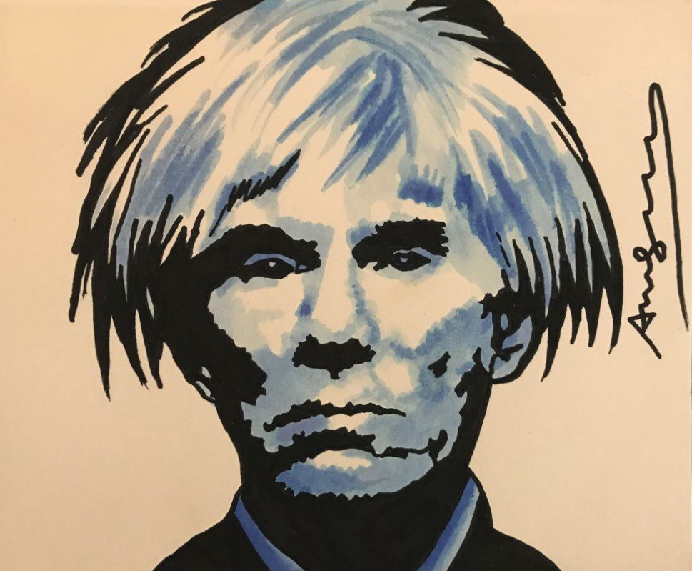 Andy Warhol Self Portrait