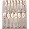 Image 1 : STERLING TEASPOONS MONOGRAMMED