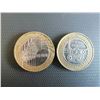 Image 1 : 2006 Two Pound Coin – Brunel Paddington Station/ 2004 Two Pound coin -  Steam Locomotive.