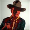 Image 1 : Andy Warhol lithograph, "John Wayne", Printers proof of 15.