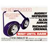 Wait Until Dark Audrey Hepburn movie poster.
