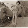 Image 1 : Jyotsana riding on Vahini the elephant, 1989 - MARY ELLEN MARK.