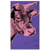 Image 1 : Andy Warhol (1928-1987). Cow, 1976. Screenprint in colours on wallpaper.