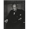 Image 1 : YOUSUF KARSH (Canadian, 1908-2002): Winston Churchill.