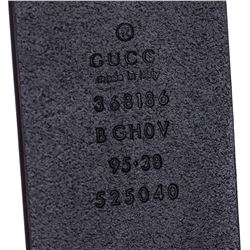 Gucci Leather GG Belt