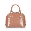 Image 2 : Louis Vuitton Vernis Alma BB with Strap