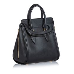 Alexander Mcqueen Leather Heroine Handbag