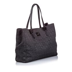 Fendi Zucchino Canvas Tote Bag