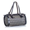 Image 1 : Fendi Zucchino Canvas Handbag