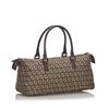 Image 1 : Fendi Zucchino Canvas Handbag