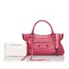 Image 11 : Balenciaga Leather Motocross Classic First Satchel