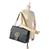 Image 9 : Gucci Leather Maxi Marmont Satchel
