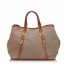 Image 2 : Prada Canapa Canvas Satchel