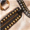 Image 6 : Prada Studded Leather Craquele Satchel