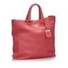 Image 1 : Prada Vitello Daino Leather Satchel