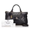 Image 8 : Prada Leather Satchel